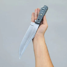 Load image into Gallery viewer, D2 Steel Clip Point Bowie Knife with G10 Grip