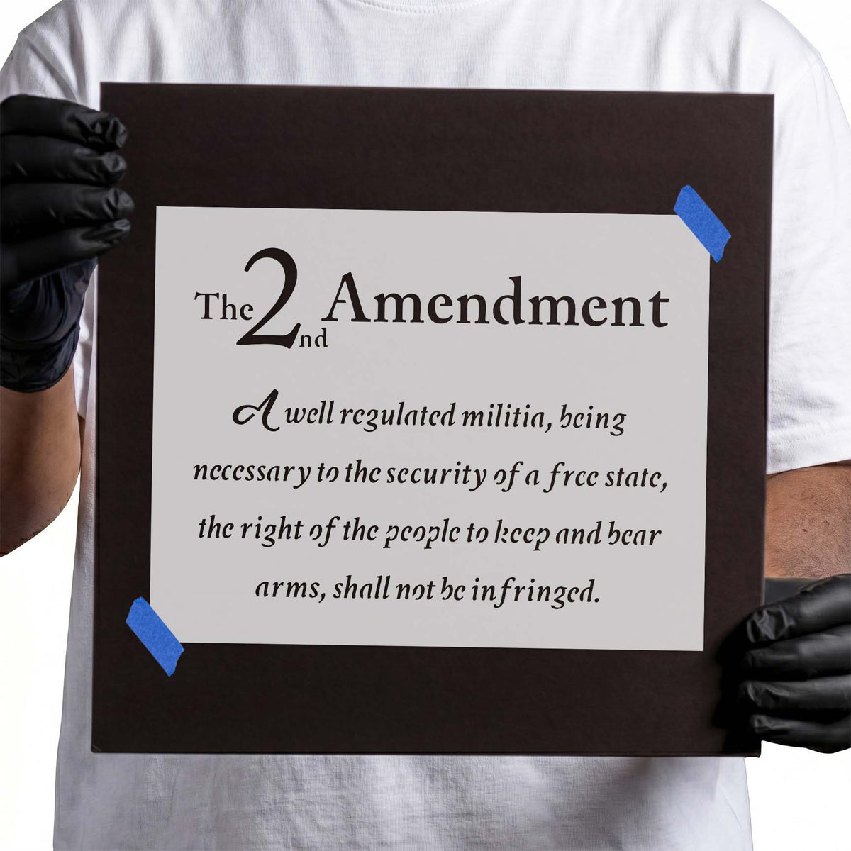 2nd Amendment Stencil – Texas Metal Makers