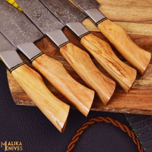 Load image into Gallery viewer, Affordable kitchen knife set with exceptional performance-0208
