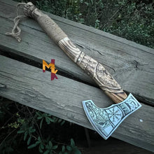 Load image into Gallery viewer, The Helm of Awe: A Mighty Viking Axe for Warriors-0456