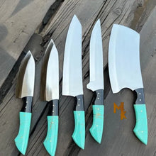Load image into Gallery viewer, Unleash Your Inner Chef with Our Top-Notch Chef Knives Set-0202
