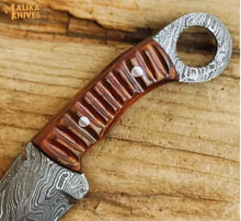 Load image into Gallery viewer, Handmade Ringtail Skinner Knife: Unmatched Quality for Everyday Carry-0038