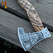 Load image into Gallery viewer, The Helm of Awe: A Mighty Viking Axe for Warriors-0456