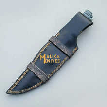 Load image into Gallery viewer, D2 Steel Clip Point Bowie Knife with G10 Grip