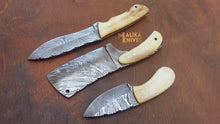 Load image into Gallery viewer, Handmade Hunting Knives Set | Camel Bone