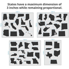 Load image into Gallery viewer, USA 50 States Stencil Kit