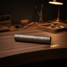 Load image into Gallery viewer, 5 Inch Damascus Steel Round Bar Rod for Ring Making