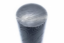 Load image into Gallery viewer, Damascus Steel Round Bar 5.5 Inch Length 32 mm Thick Rod for Ring Making