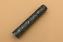 Load image into Gallery viewer, Custom Handmade Damascus Steel Round Rod 5.5 Inch 25.5 mm Diameter