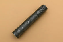 Load image into Gallery viewer, Custom Handmade Damascus Steel Round Rod 5.5 Inch 25.5 mm Diameter
