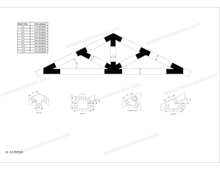 Load image into Gallery viewer, Structural Design Timber Truss Brackets for 8x8 Posts, 8&quot; Timber Truss Bracket, 8x8 Fan Bracket