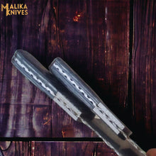 Load image into Gallery viewer, High-quality Damascus kitchen knife set for versatile use-0209
