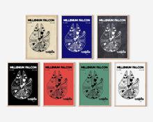 Load image into Gallery viewer, Star Wars Patent Art Prints: Vehicle Blueprint Set (Digital Download)