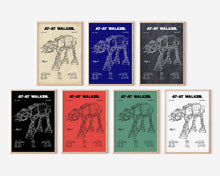 Load image into Gallery viewer, Star Wars Patent Art Prints: Vehicle Blueprint Set (Digital Download)