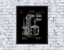 Load image into Gallery viewer, Vintage Beer Apparatus Patent Art Print: 7 Backgrounds (Digital Download)
