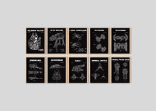Load image into Gallery viewer, Star Wars Patent Art Prints: Vehicle Blueprint Set (Digital Download)