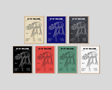 Load image into Gallery viewer, Star Wars Patent Art Prints: Vehicle Blueprint Set (Digital Download)