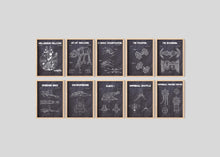 Load image into Gallery viewer, Star Wars Patent Art Prints: Vehicle Blueprint Set (Digital Download)