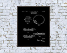 Load image into Gallery viewer, Vintage Whiskey Barrel Patent Art Print: Man Cave Decor (Digital Download)