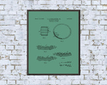 Load image into Gallery viewer, Vintage Whiskey Barrel Patent Art Print: Man Cave Decor (Digital Download)
