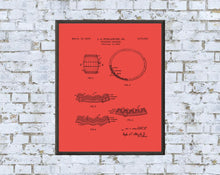 Load image into Gallery viewer, Vintage Whiskey Barrel Patent Art Print: Man Cave Decor (Digital Download)
