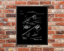 Load image into Gallery viewer, Vintage Tattooing Pen Patent Art Print: Tattoo Artist Decor (Digital Download)