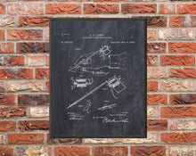 Load image into Gallery viewer, Vintage Tattooing Pen Patent Art Print: Tattoo Artist Decor (Digital Download)