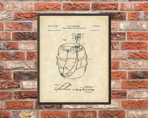 Beer Barrel Tap Patent Art Print: Vintage Brewing Decor (Digital Download)