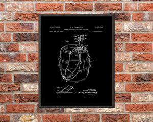 Beer Barrel Tap Patent Art Print: Vintage Brewing Decor (Digital Download)