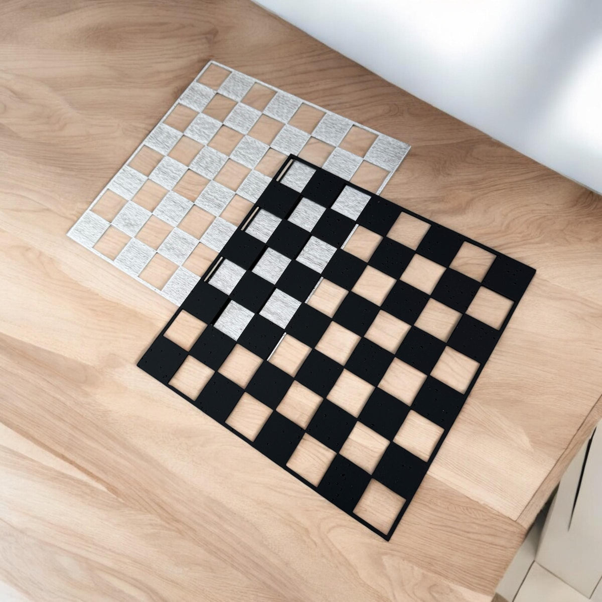 Steel Checkerboard Stencil: Router & Paint Template – Texas Metal Makers