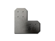 Load image into Gallery viewer, Chamfered Design L Bracket for 8&quot; Post, 8x8 L Support Bracket, Pergola Bracket, 8 inch Post Bracket, 8x8 L Bracket, Truss Plate