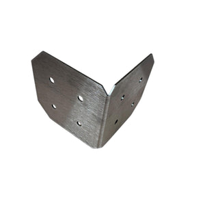90 Degree Chamfered Design Angle Bracket for 8" Wood Post, 8x8 Angle Bracket, Wood Post Bracket, Angle Support Bracket, Pergola Bracket