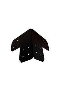 Chamfered Design Corner Bracket for 6x6 Post, 6x6 Corner Support Bracket, 6x6 Pergola Bracket, 6 inch Post Bracket, 6x6 Corner Bracket