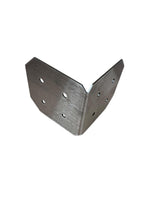Load image into Gallery viewer, 90 Degree Chamfered Angle Bracket for 6x6 Wood Post, 6x6 Angle Bracket, Wood Post Bracket, Angle Support Bracket, Pergola Bracket, Dog Eared