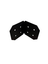 Load image into Gallery viewer, 90 Degree Chamfered Angle Bracket for 6x6 Wood Post, 6x6 Angle Bracket, Wood Post Bracket, Angle Support Bracket, Pergola Bracket, Dog Eared