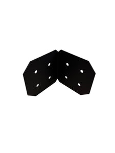 90 Degree Chamfered Angle Bracket for 6x6 Wood Post, 6x6 Angle Bracket, Wood Post Bracket, Angle Support Bracket, Pergola Bracket, Dog Eared