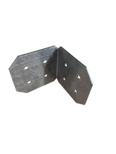 Load image into Gallery viewer, 90 Degree Chamfered Angle Bracket for 6x6 Wood Post, 6x6 Angle Bracket, Wood Post Bracket, Angle Support Bracket, Pergola Bracket, Dog Eared