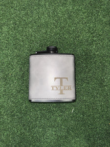 Personalized Leather Flask for Men, Hip Flask, Groomsman Gift, Wedding Flask, Boyfriend Gift, Best Man Gift