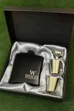 Load image into Gallery viewer, Personalized Leather Flask , Engraved Stainless Steel Flask, Leather Flask, Flask Personalized, Flask Leather, Flasks