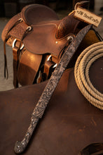 Load image into Gallery viewer, Handmade Shashka Sword 24” – Caucasian Saber Style Curved Blade with Engraved Scabbard
