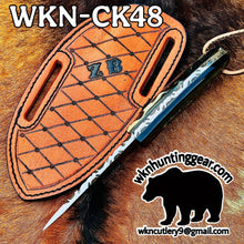 Load image into Gallery viewer, File-Work Spine Drop Point Hunter Knife for Hunting and Outdoor Tasks