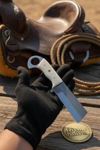 Load image into Gallery viewer, Rasp Steel Bone Bull Cutter with File Texture and Ring Handle