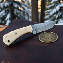 Load image into Gallery viewer, White Bone Handle High Carbon Hunting Knife for Everyday Carry and the Field