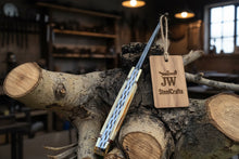 Load image into Gallery viewer, Timberline Folding Trapper Knife 8" Handmade Bone Handle Slipjoint EDC Pocket Knife