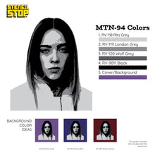 Load image into Gallery viewer, Billie Eilish "Knockout" Layer Stencil Set