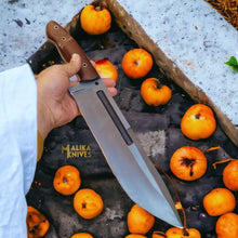 Load image into Gallery viewer, D2 Bowie Knife | Rosewood Handle | Bushcraft Tool.