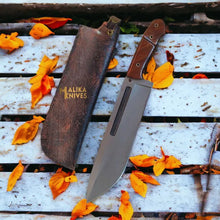 Load image into Gallery viewer, D2 Bowie Knife | Rosewood Handle | Bushcraft Tool.