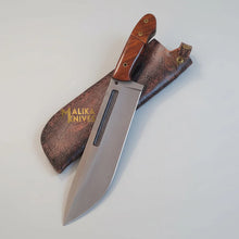 Load image into Gallery viewer, D2 Bowie Knife | Rosewood Handle | Bushcraft Tool.