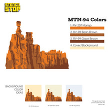 Load image into Gallery viewer, Bryce Canyon National Park Wall Mural Stencil Set