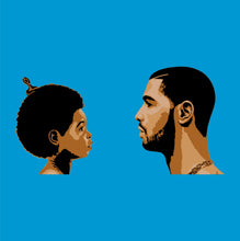 Load image into Gallery viewer, Drake Nothing Was the Same Album Cover 4 Layer Stencil Set